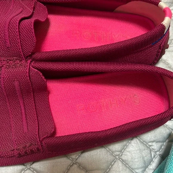 Rothy's The Driver Raspberry size 10.5 Slip-On Design - Picture 9 of 12